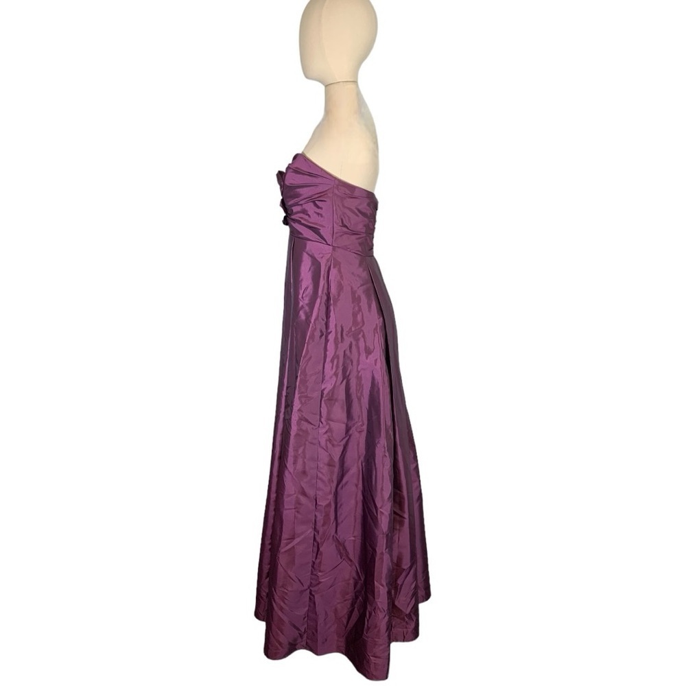 Priscilla of Boston Strapless Formal Evening Maxi Dress Size 8 - Picture 3 of 9